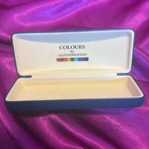 Alexander Julian glasses case amazing condition